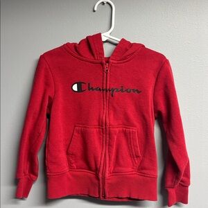 Champion Kids Red Hoodie